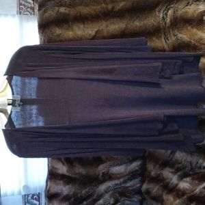 Slinky brand large brown tunic wrap